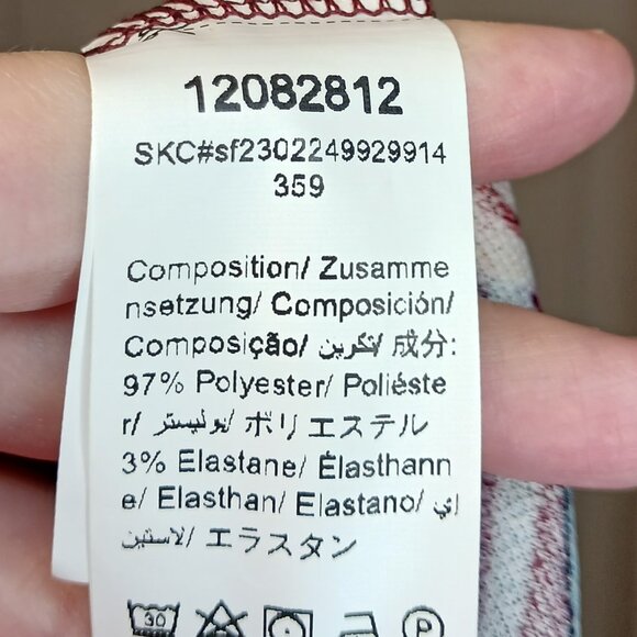 #38 3/$18 - Emery Rose Red/Pink Short Sleeve Top Size 4X - Picture 6 of 6